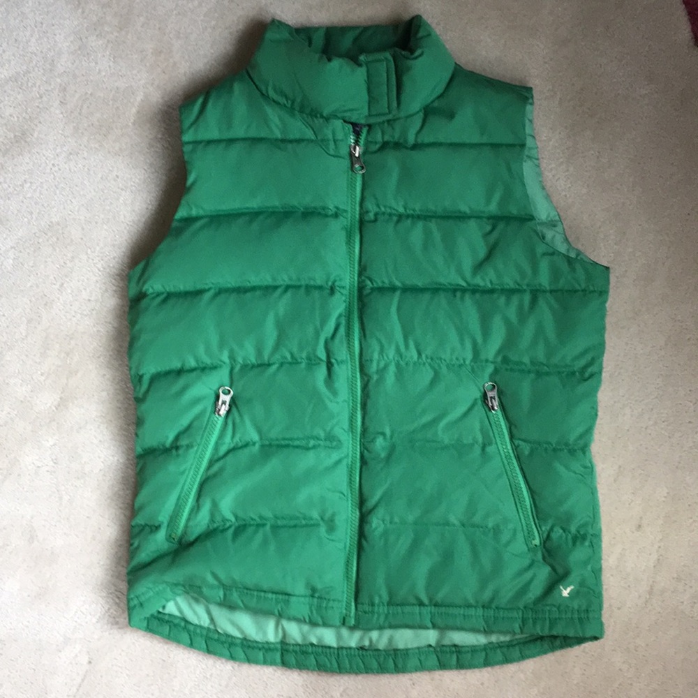 American Eagle Down feather puffer vest